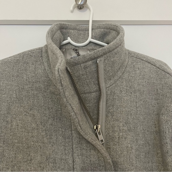 J.Crew Stadium-Cloth Cocoon Coat in Heather Grey Size 2 - Picture 6 of 15